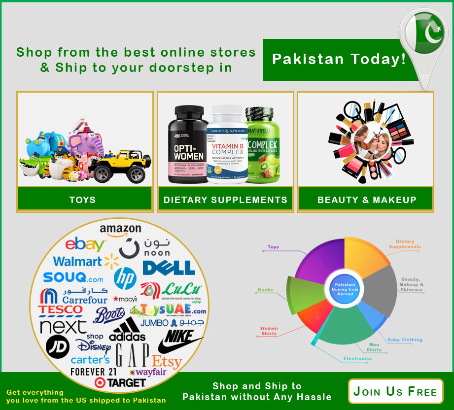 buying graph ship to Pakistan