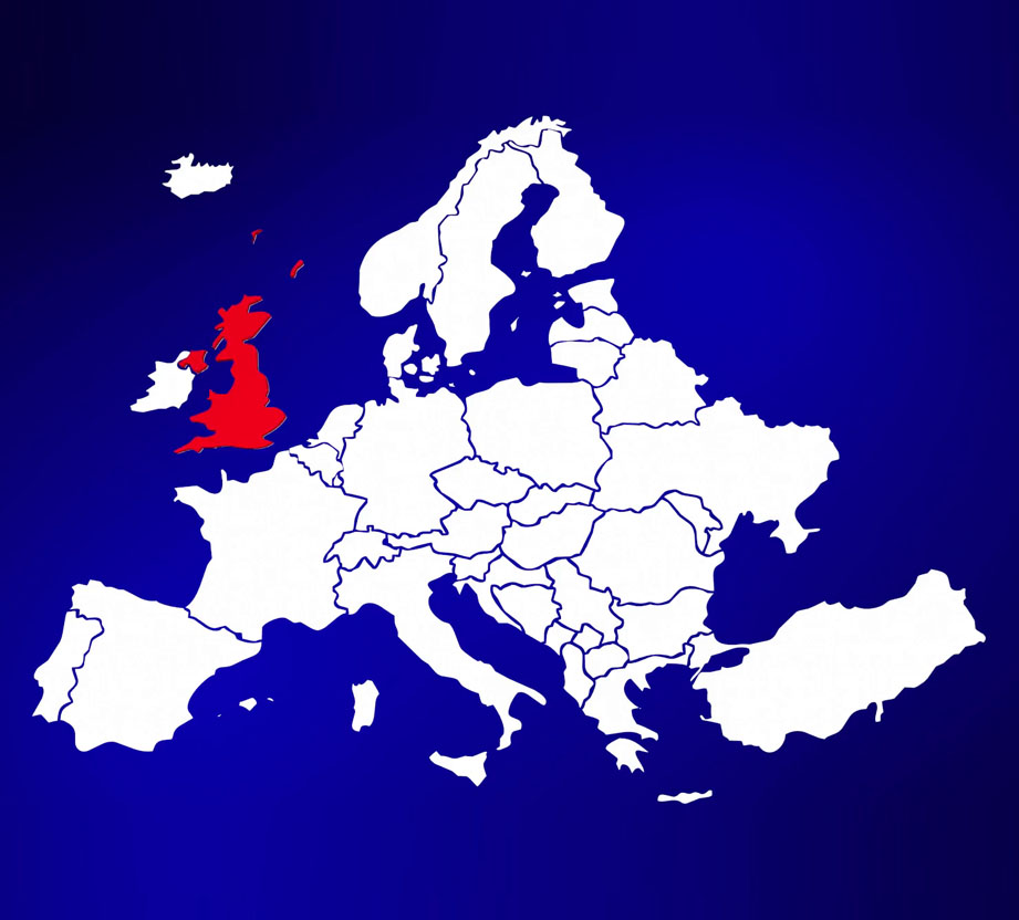 UK Map for Shop and Ship services